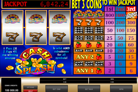         CashSplash slot online picture 2